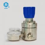 SS PCTFE Nitrogen Oxygen Pressure Regulator Diaphragm Double Gauge AFK R13 for sale