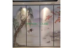 China Exhibition Hall Modern fold Operable Partition 30kg/M2 And Easy Installation supplier