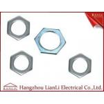 20mm to 50mm Hot Dip Gal GI Hexagon Locknut 3.0mm to 6.0mm Thickness for sale