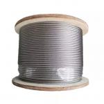 Galvanized Steel Bulk Cable Irwc 6 X 19 Steel Wire Rope for sale