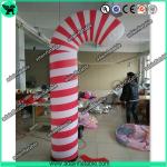 3m Christmas Decoration Inflatable Candy Pillar,Event Inflatable Candy for sale