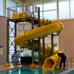 Kids Amusement Water Toy Park Rides Small Water Swim Pool Slide for sale