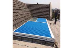 China Black Louvered Roof Pergola Conservatory Remote Control Awning supplier