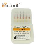 600rpm Root Canal Files F2 Red 25mm Hope Endodontic Files for sale