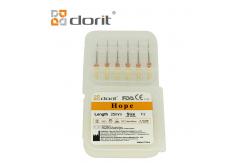 China 600rpm Root Canal Files F2 Red 25mm Hope Endodontic Files supplier