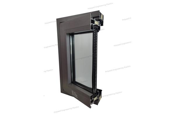 The Latest Design Of Broken Bridge Aluminum System Window Heat Insulation Extrusion Profile