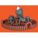 Pig Inflatable Bounce House For Playground Double Stitching Inside And Outside for sale