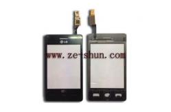 China Black Touchscreen Replacement Touch Screens For LG T395 , Sensitive supplier