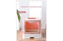 China Large Space Cat Litter Box Enclosed Box Foldable self cleaning litter box supplier