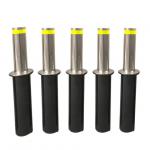 316 Stainless Steel Automatic Parking Bollard 600mm Height Vehicle Access Control for sale