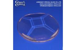 China OEM High Clarity Borosilicate Prismatic Lens For Lighting Solutions supplier