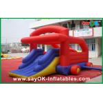 Inflatable Indoor Bounce House CE/UL Certificated Inflatable Bounce With Inflatable Slide PVC Tarpaulin for sale