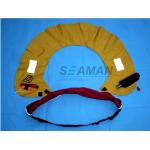 Inflatable Lifebuoy Ring 110N Buoyancy Personal Flotation Device Water Rescue Ring