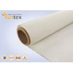 High Temperature PU Coated Fiberglass Fabric 0.41mm For Removable Insulation Pads for sale