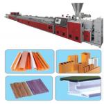 Ceiling / Rail Wood Plastic Composite Extrusion Line