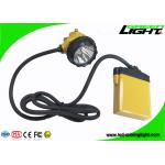 Battery 10.4Ah Miners Cap Lamp 25000lux Brightness 13 - 15 Hours Working Time for sale