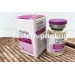 Bespoke Paper 10ml Vial Labels Square Shape For Pharma Anabolic for sale