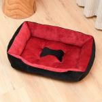 Wear Resistant PP Cotton Filled Pet Calming Beds Luxury Orthopedic Dog Beds for sale