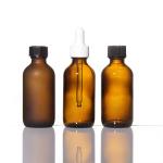 Luxury 16Oz Amber  Packaging Lotion Glass Boston Bottle for sale