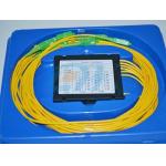 FTTX Optical Fiber Splitter , 1*4 PLC Splitter With SC / APC Connector for sale