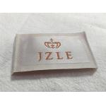 Custom Embroidery Patches Neck High Density Woven  Luxury Labels For Shoes