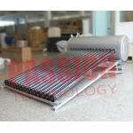 Simple Structure Heat Pipe Solar Water Heater With Copper Heat Tube 6 Bar for sale