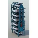 Anti Fatigue 2000kg Pcx Vertical Rotary Parking System Automated for sale