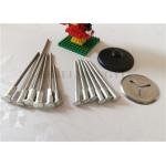 Aluminum Flange Base CD Weld Rock Wool Insulation Pins With Self Locking Washer for sale
