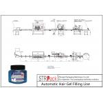 Metal Liquid Bottle Filling Machine / Hair Gel Bottle Filling And Capping Machine for sale