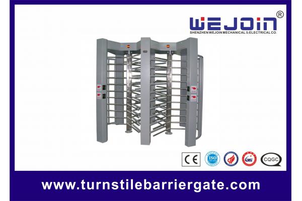Pedestrian Passing Full Height Turnstile With RS485 Communication Interface