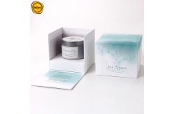 China Luxury Candle Packaging Boxes Custom Logo Rigid Cardboard For Cosemtic supplier