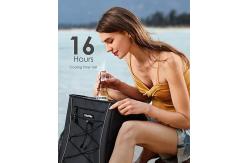 China Reflective Strip Insulated Cooler Bags Waterproof 30 Can Soft Sided Cooler supplier