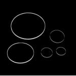 Round Ultra Thin UV Fused Quartz Plates for Lab Research