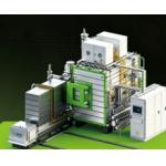 Horizontal Zinc Melting Furnace, dimension: 100×60×50cm, equipped with 12 pcs graphite boats for sale