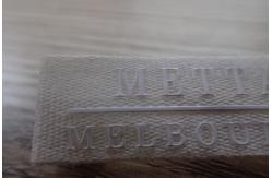 China Professional Custom Woven Labels With Silicon Logo For Garment / Hat supplier