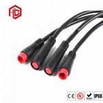 Electric Bicycle M8 IP65 Waterproof Male Female Connector for sale