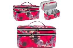 China High quality lager capacity double lager design cosmetic bags supplier