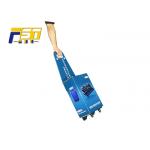 Light Weight Blue Color Cardboard Trolley Box Damp Proof Convenient With 4 Wheels for sale