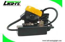 China 7.8Ah rechargeable high power led miner cap lamp Anti-cracked Minera lampara supplier