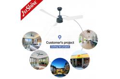 China ODM 220 - 240V Remote Control ABS Ceiling Fan For Living Room supplier