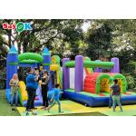 Durable Big Folding Inflatable Camo Bouncer For Amusement Park SGS CE for sale
