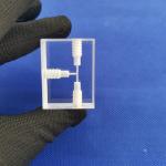 High Temperature Quartz Glass Plate Flat Sheet Transparent 100mm For Injection Molding for sale
