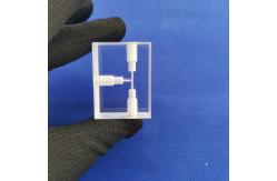 China High Temperature Quartz Glass Plate Flat Sheet Transparent 100mm For Injection Molding supplier