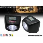 Portable IP68 4.5ah Battery Coal Miner Hard Hat Light 4500 Lux Strong Brightness for sale