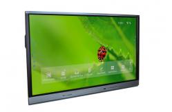 China 65 Smart Tech Interactive Whiteboard Multi Writing Wall Mounted Smart Touch Panel supplier