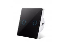 China 0.1mW Smart Light Switch Schedule 86×86mm Smart On Off Voice Control supplier
