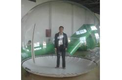 China Huge Inflatable Snow Globe / Bubble Tent With Human Size supplier