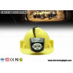234G IP68 black led miners lamp , USB charge led mining headlamp CE Certification
