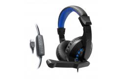 China 108dB Plastic Leather Omni LED Wired Gaming Headphone supplier