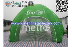China Green Inflatable Tent  Exhibition , Commercial Inflatable Marquee Tent supplier